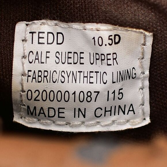 Polo Ralph Lauren Tedd Chukka Boots Leather Mens 10.5 Brown Casual Hi Lace Shoe main image 7